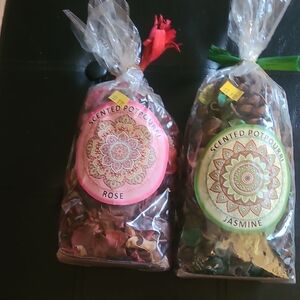 Scented Potpourri Set - Rose and Jasmine